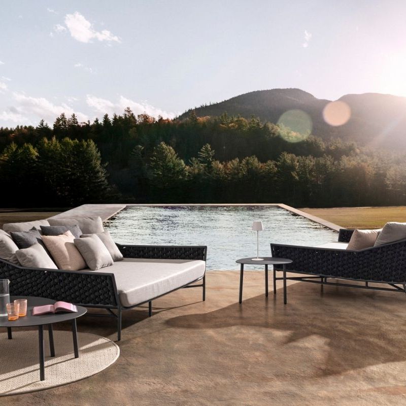 Обідній стіл Nevada Low з керамічною стільницею 250x105 cm