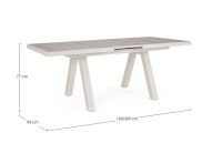 Stół KRION PELICAN 163-203x93x77 cm