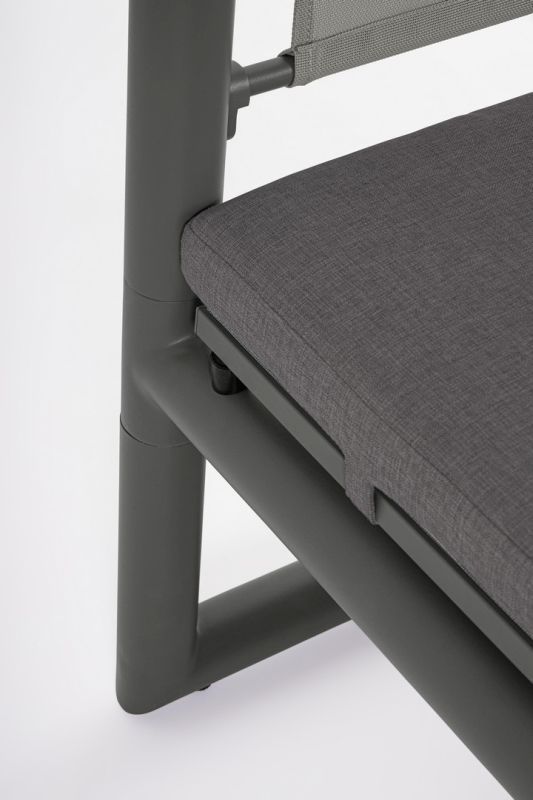 Leżak dwuosobowy z daszkiem KONNOR