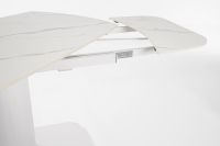 Stół jadalniany  JEREMIAS Black/White 140-200X80