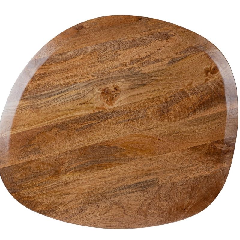 Stolik kawowy Stanley RUSTIC BROWN/NATURAL TOP 86