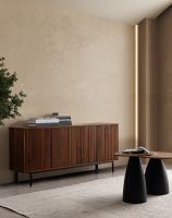 Stolik kawowy Stanley RUSTIC BROWN/NATURAL TOP 50