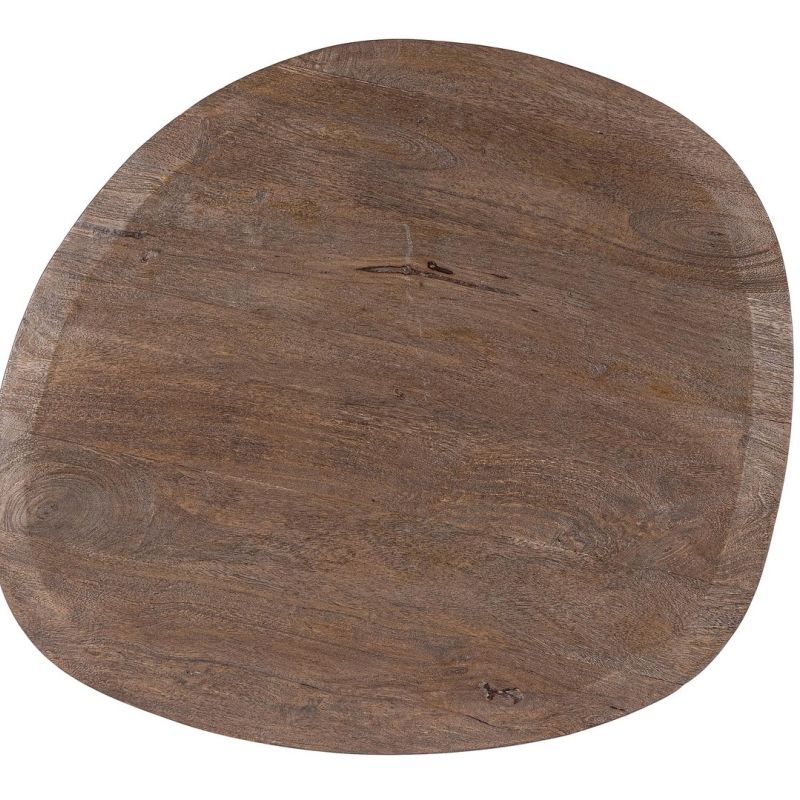 Stolik kawowy Stanley RUSTIC BROWN/NATURAL TOP 86