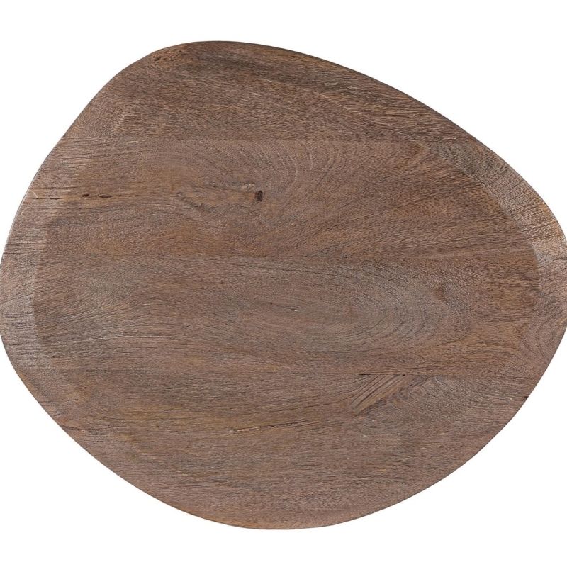 Stolik kawowy Stanley RUSTIC BROWN/NATURAL TOP 60