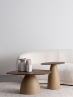 Stolik kawowy Stanley RUSTIC BROWN/NATURAL TOP 50