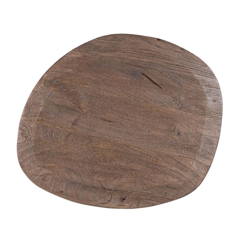 Stolik kawowy Stanley RUSTIC BROWN/NATURAL TOP 50