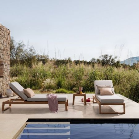 Leżak z poduszką  JEREMY