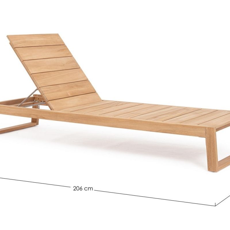 Leżak z poduszką  JEREMY