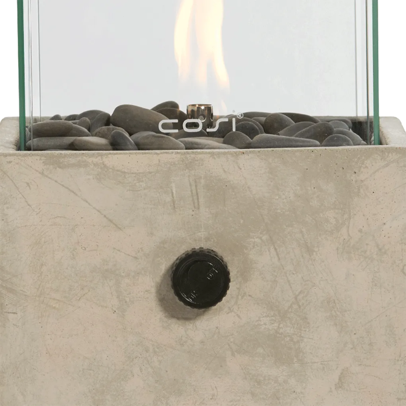 Świeca gazowa na taras COSISCOOP Cement Square