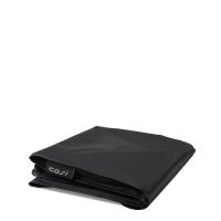 Stół z kominkiem COSILOFT Ø120cm white/teak