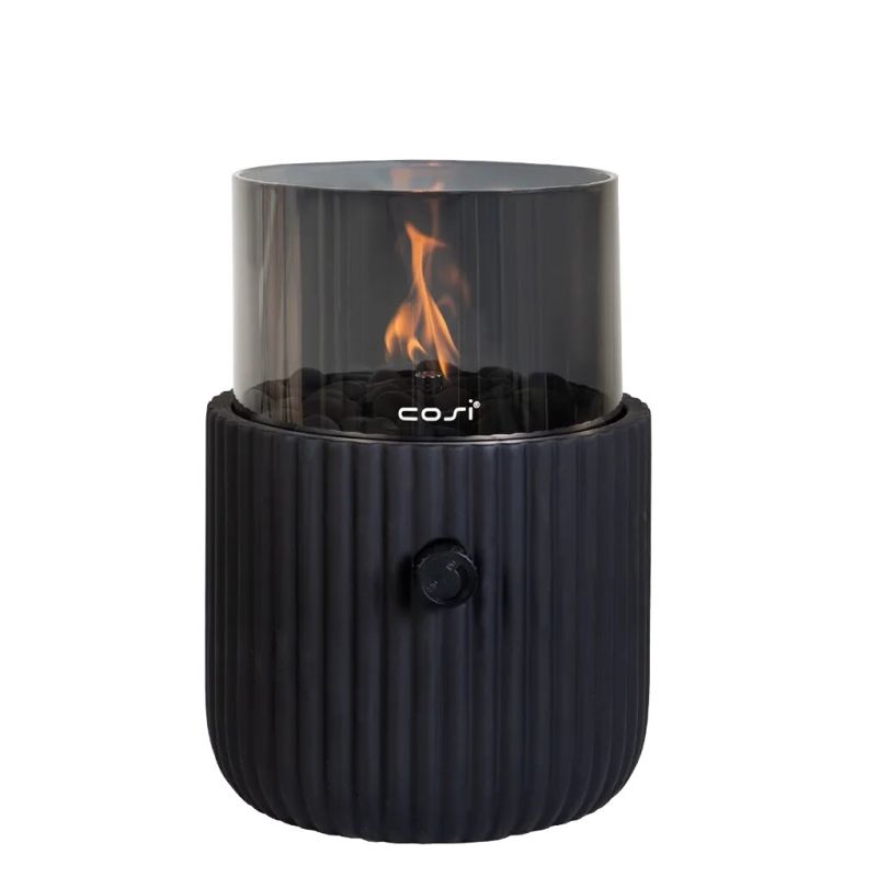 Świeca gazowa na taras COSISCOOP LUX BLACK