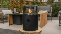 Świeca gazowa na taras COSISCOOP XL BLACK