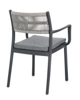 Krzesło obiadowe z podłokotnikami ALVIN