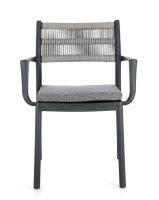 Krzesło obiadowe z podłokotnikami ALVIN