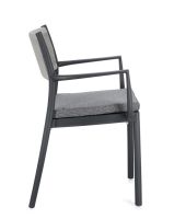 Krzesło obiadowe z podłokotnikami ALVIN