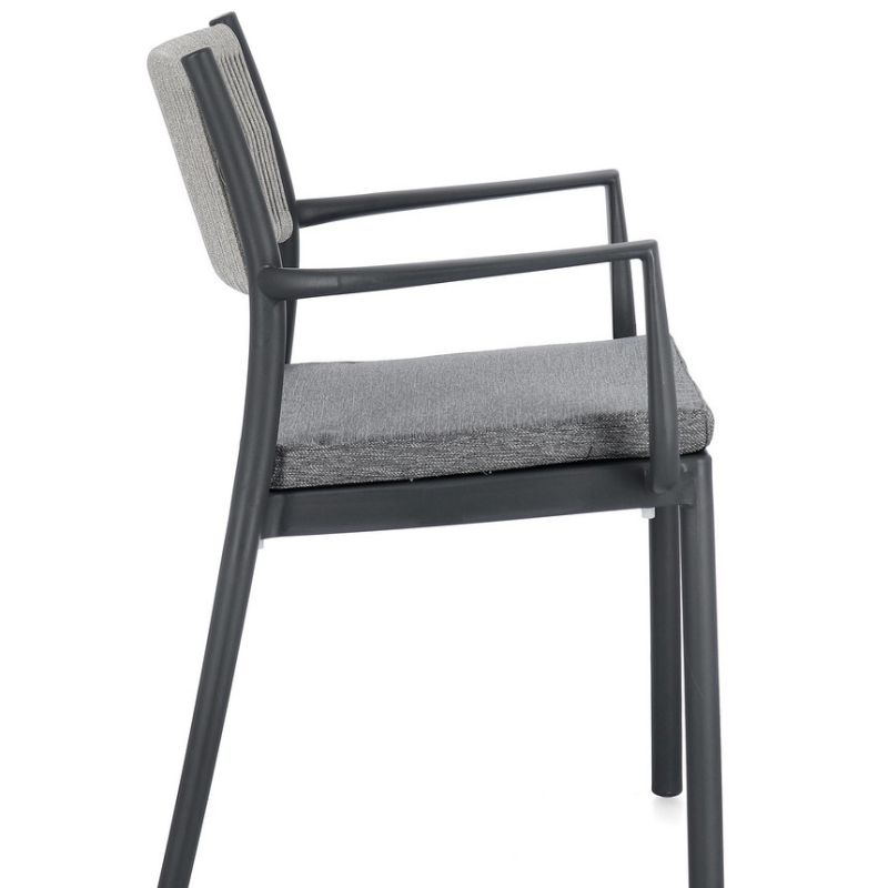 Krzesło obiadowe z podłokotnikami ALVIN