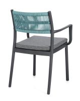 Krzesło obiadowe z podłokotnikami ALVIN