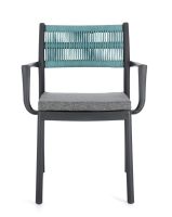 Krzesło obiadowe z podłokotnikami ALVIN