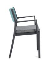 Krzesło obiadowe z podłokotnikami ALVIN