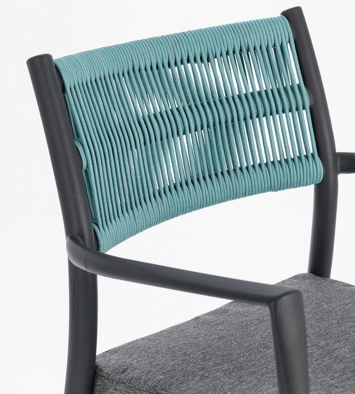 Krzesło obiadowe z podłokotnikami ALVIN