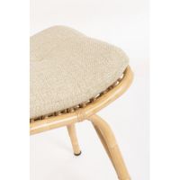 Fotel z podnóżkiem MAELA LOUNGE