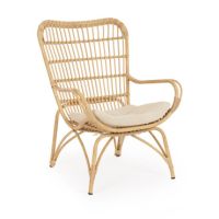 Fotel z podnóżkiem MAELA LOUNGE