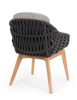 Krzesło obiadowe TAMIRES CHARCOAL