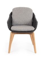 Krzesło obiadowe TAMIRES CHARCOAL