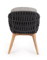 Krzesło obiadowe TAMIRES CHARCOAL