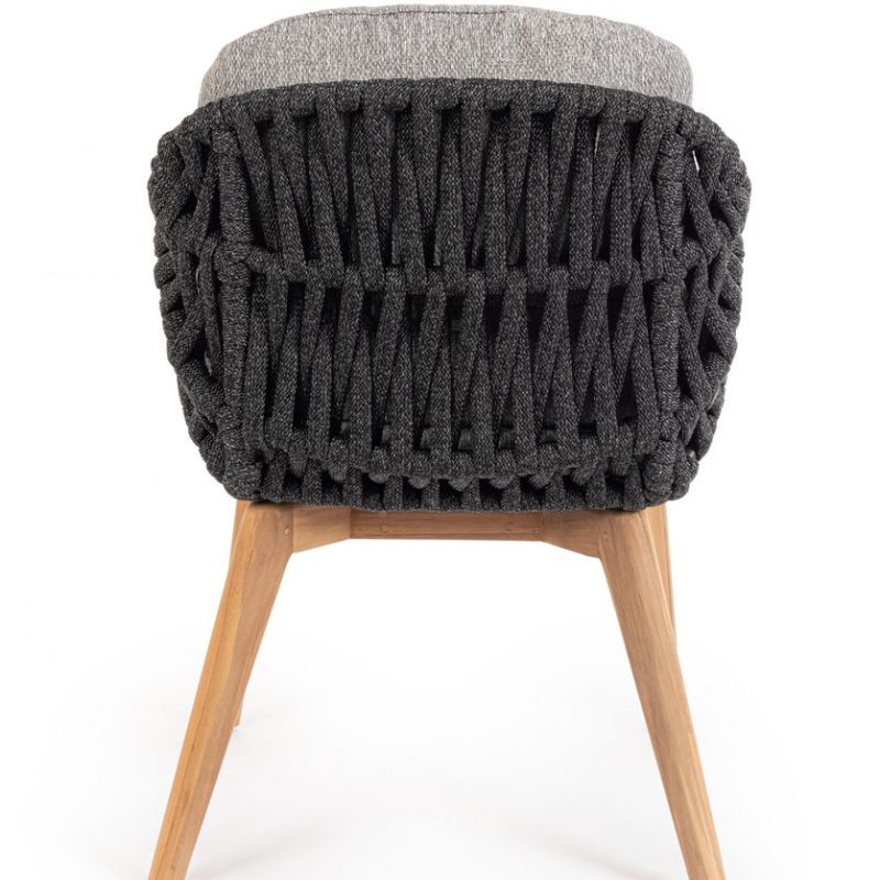 Krzesło obiadowe TAMIRES CHARCOAL