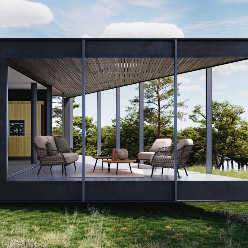 Fotel IVISSA CHARCOAL