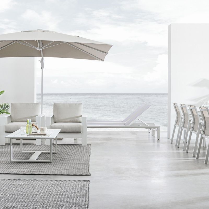 Stół KONNOR WHITE 200-300x110x76