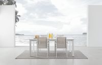 Stół KONNOR WHITE 200-300x110x76