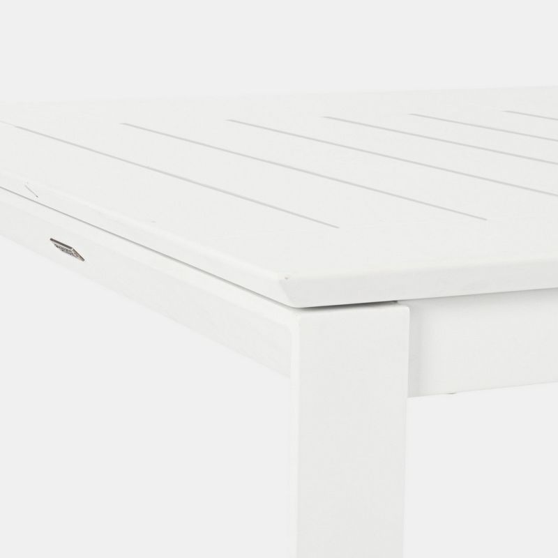 Stół KONNOR WHITE 160-240x100x76