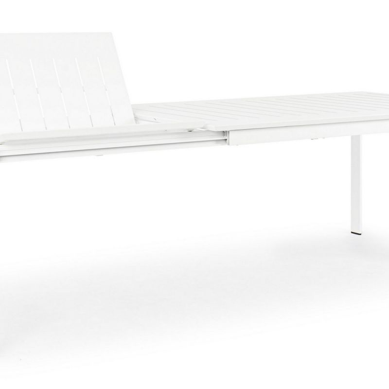 Stół KONNOR WHITE 160-240x100x76