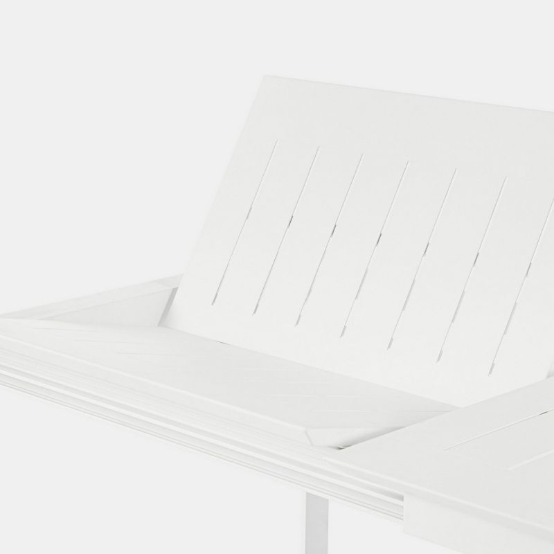 Stół KONNOR WHITE 160-240x100x76