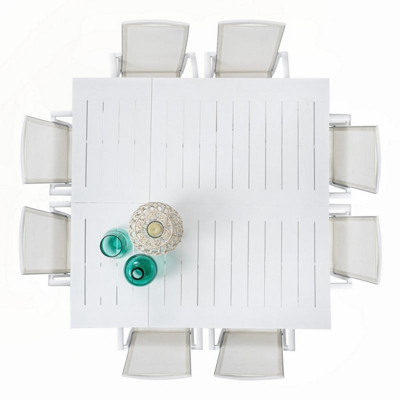 Stół KONNOR WHITE 160x110/160 x77,5