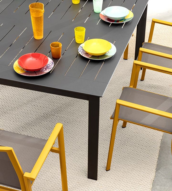 Stół KONNOR CHARC.  160x110/160 x77,5