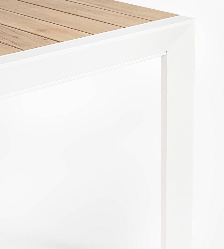 Stół BELMAR WHITE 160-240x100x75