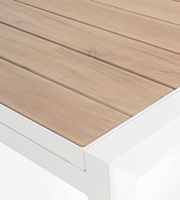 Stół BELMAR WHITE 160-240x100x75