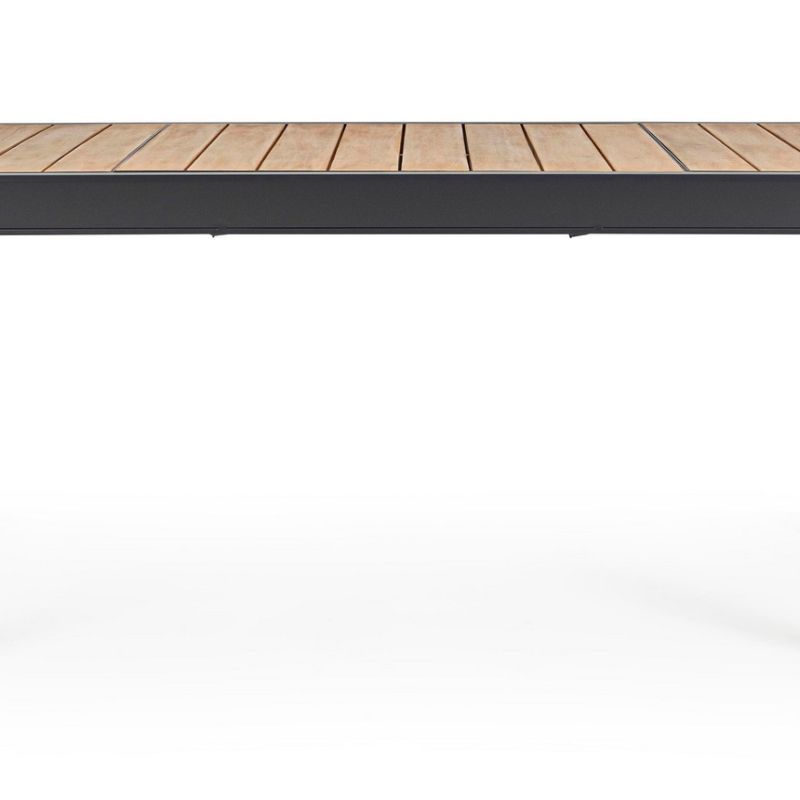 Stół BELMAR NAT/CHA. 160-240x100x75