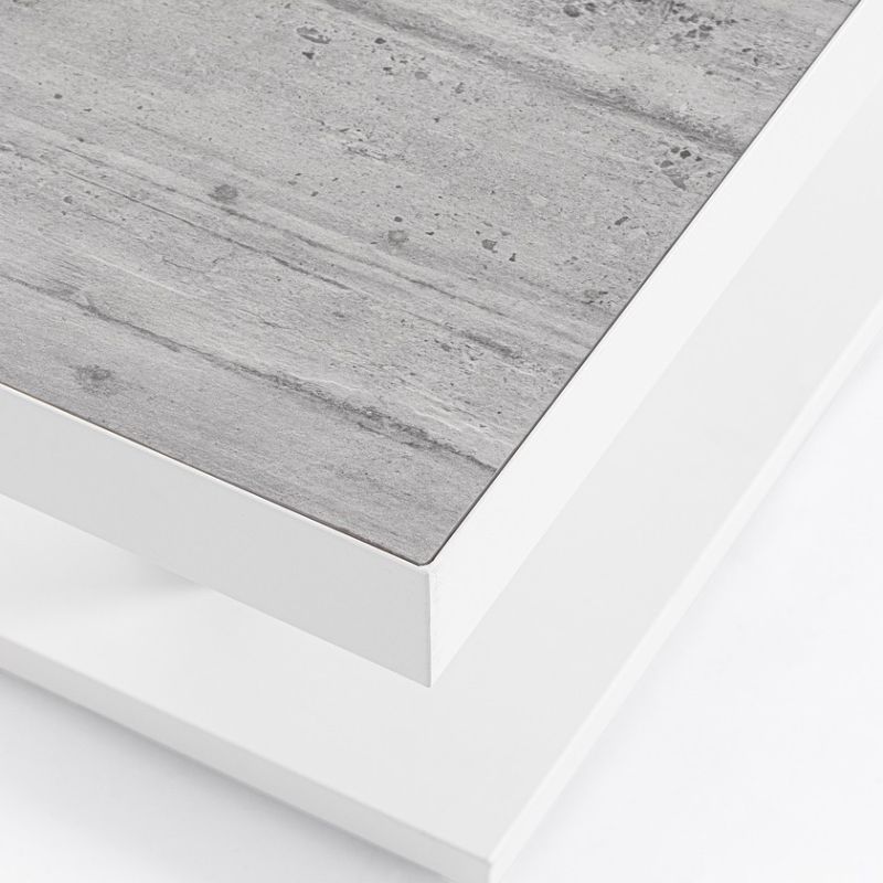 Stół TRUMAN WHITE140x85x49/72