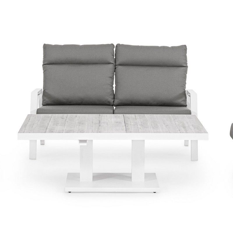 Stół TRUMAN WHITE140x85x49/72