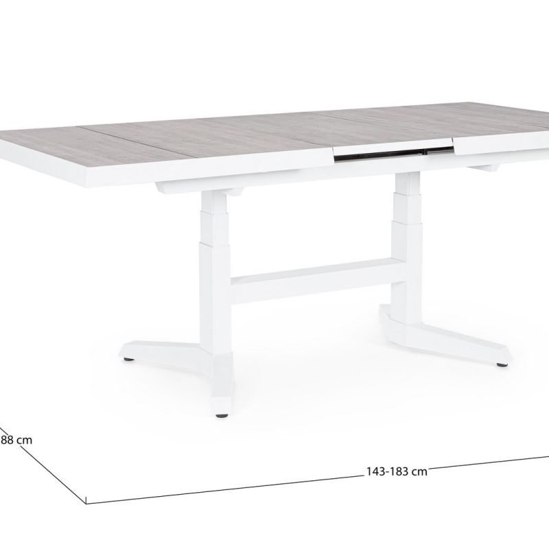 Stół ROBERT 143/183x88x53/75