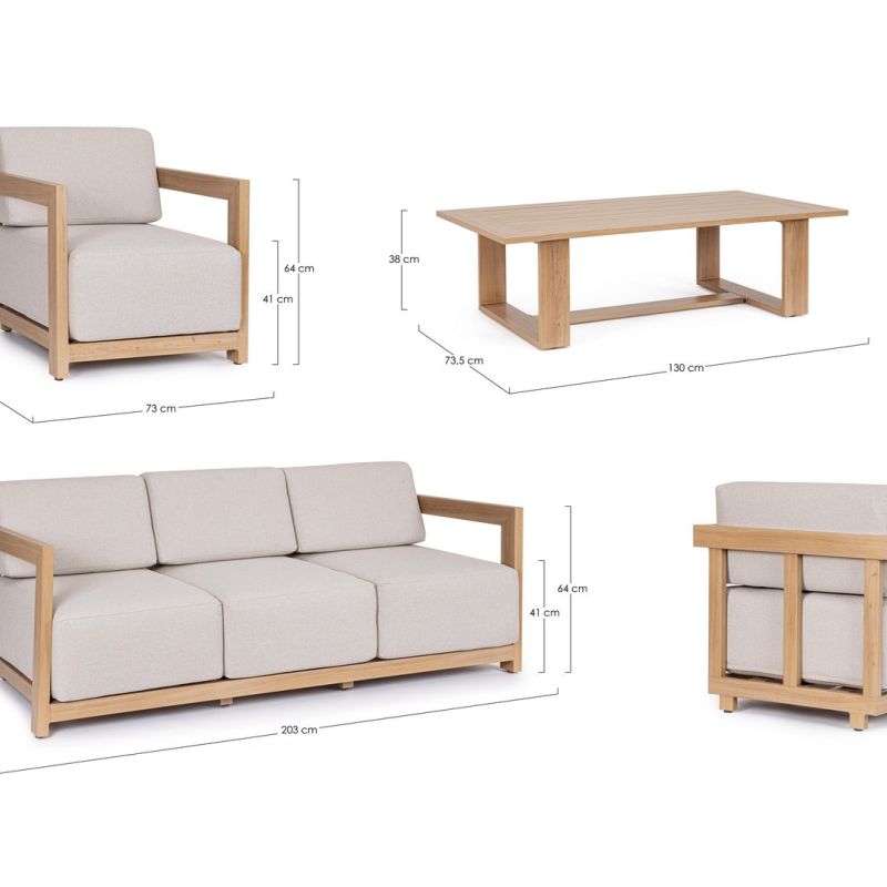 Zestaw kawowy THESEUS NATURAL