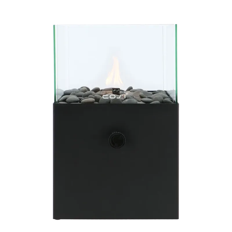 Świeca gazowa na taras Cosiscoop Original Square black