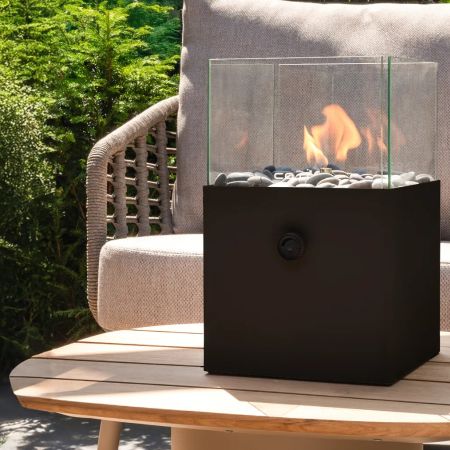 Świeca gazowa na taras Cosiscoop Original Square black