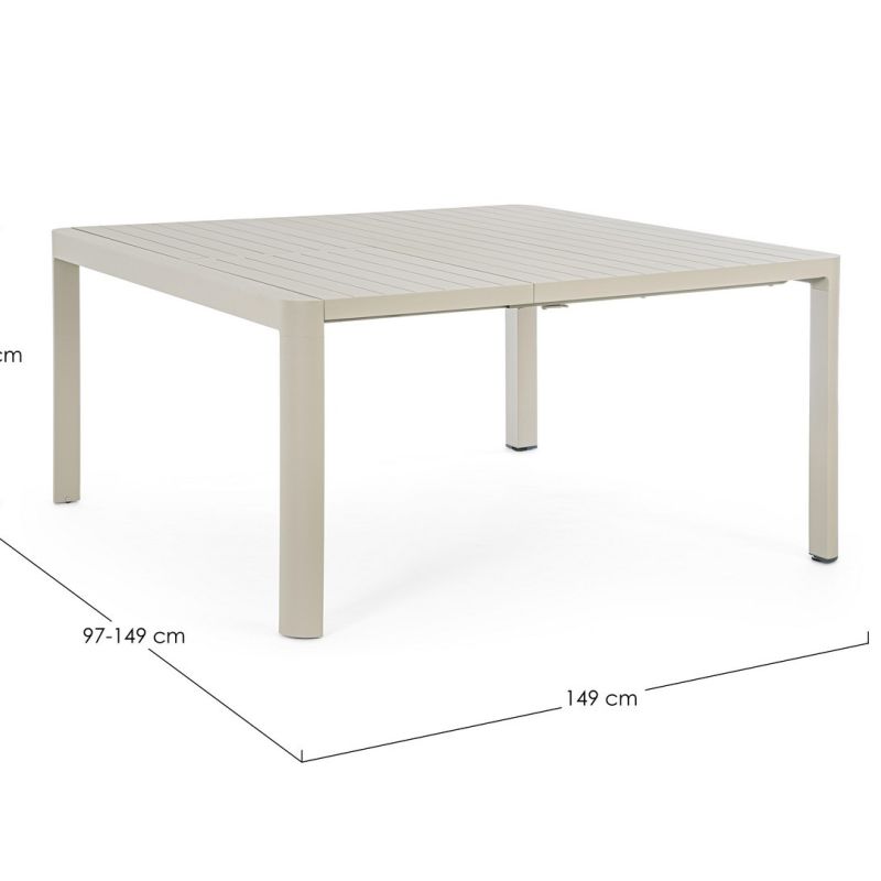 Stół KIPLIN RASTIN  149x97/149x77,5