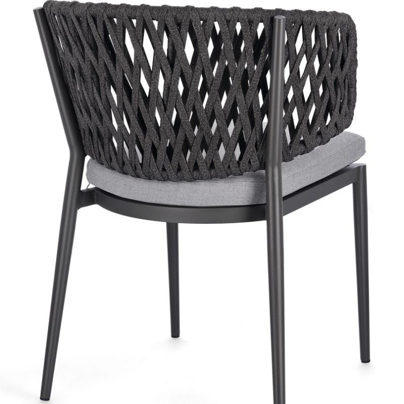 Krzesło obiadowe NOELIA CHARCOAL