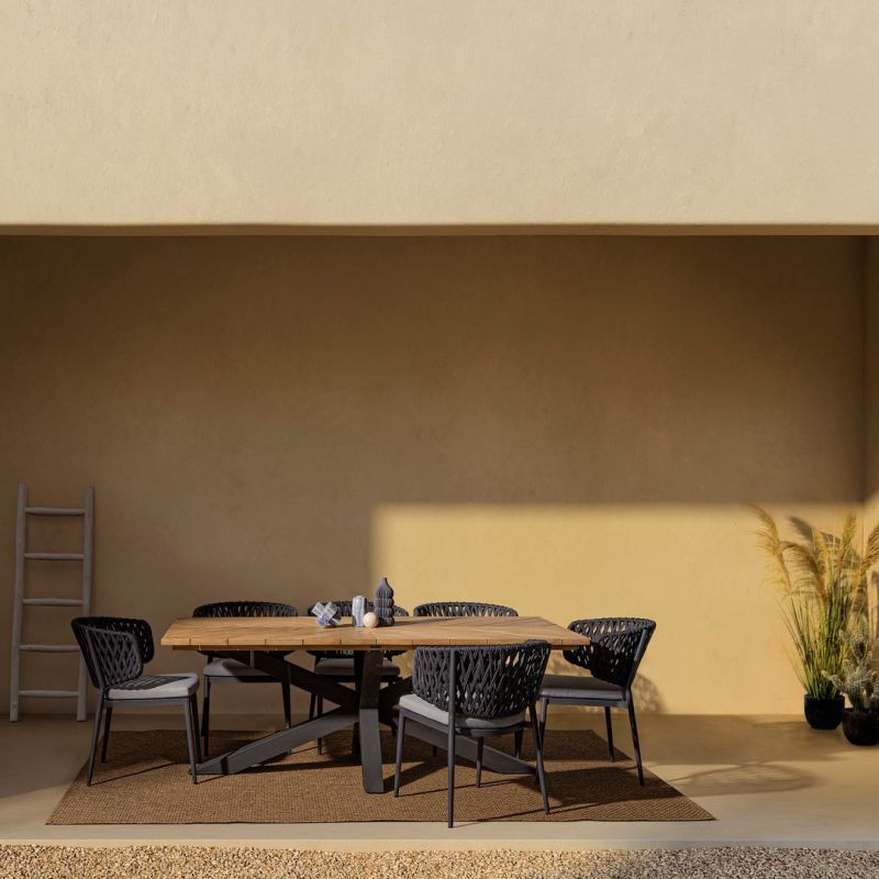 Krzesło obiadowe NOELIA CHARCOAL